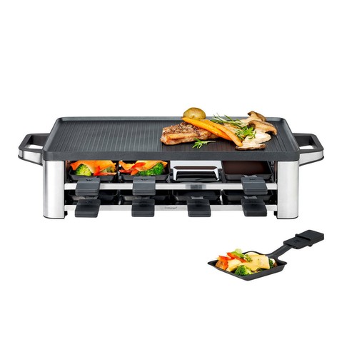 WMF LONO Raclette Raclette 8 pans Stainless steel, black,free ship Worldwide - Picture 3 of 4