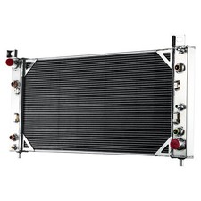 4ROW CORE Radiator FOR 2001 2002 Chevy Silverado GMC Sierra 2500 3500 HD 8.1L/V8