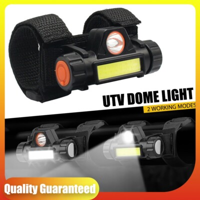 UTV Dome Light Universal Roll Bar Cage Mount Interior Lights For UTV Polaris RZR