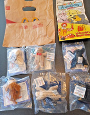 Vintage 2001 McDonald s Happy Meal Toys Animal Alley Toys R Us Lot Of 6 NIP