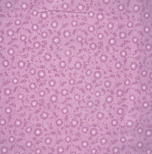 By 1/2 Yard Ellen's Florals Tiny Flower Light Lilac Floral David Textiles Fabric