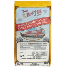 Bob's Red Mill 25 lb. Organic Whole Grain Buckwheat Flour