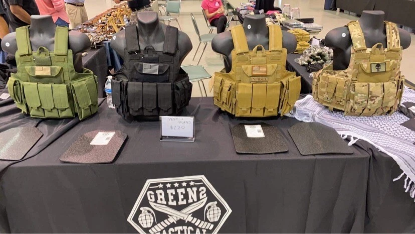 Chaleco táctico Coyote Tan FDE soporte de placa con 2 placas curvas 8x10 - Nivel III Foto 4 de 4