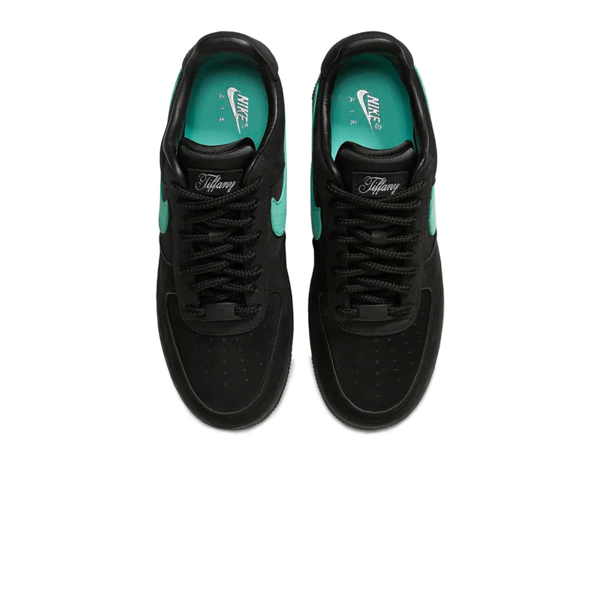 Tiffany & Co. x Nike Air Force 1 Low Black Tiffany Blue | eBay UK