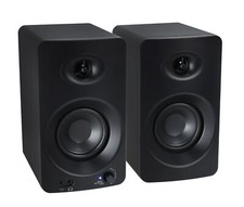 Par de Altavoces Rockville ASM4 4" Pro Studio Monitor Computadora con Bluetooth + Óptico