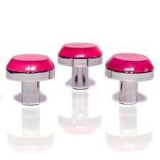 Handmade Pink Jade Gemstone Knob –Round Drawer Pull | Elegant Handle