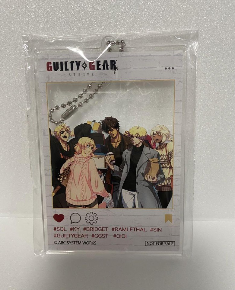 Guilty Gear Oioi Purchase Bonus Postcard Key Chain eBay