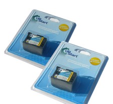 2x Battery for Canon VIXIA HF G10, HF S21, HF S20, HF10, HF21, HFM30, HFM41