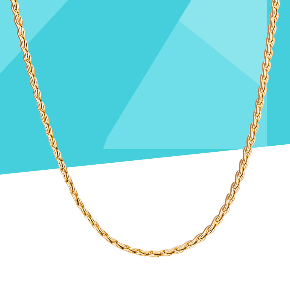 1.5MM Hiphop Chain Women Luxury Fashion Chain