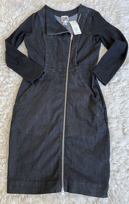 Prairie Underground NWT Edgeslayer 963 Cotton Zipper Dress Size L Made in USA