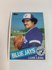 1985 Topps Toronto Blue Jays Luis Leal