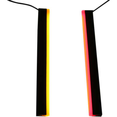Custom Dynamics GENPLASMA12DC2 Dual-Color Plasma Rods -12''- Red/Amber 2040-1787