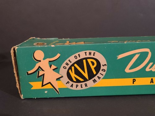NEW IN BOX VINTAGE KVP ROLL OF DUSTING PAPER - Picture 4 of 8