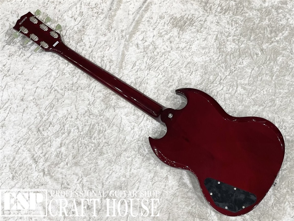 グラスルーツ grass roots SG Cherry 使用少 美品 NEW] Grass Roots Electric Guitar G-SG-STD Cherry W/Gig Bag