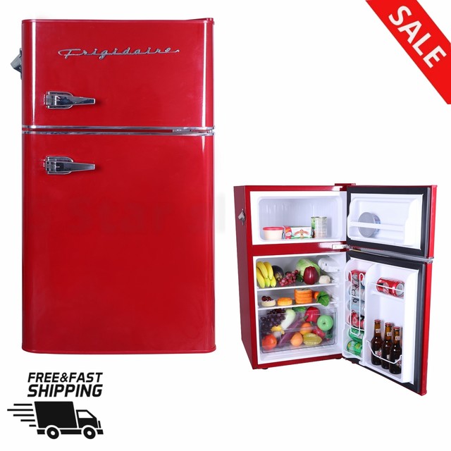 Frigidaire Efr840 3 2 Cu Ft 2 Door Retro Mini Fridge Refrigerator With Freezer For Sale Online Ebay