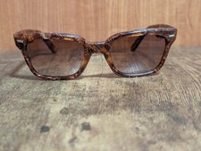VINTAGE 50S ACETATE PILOT SUNGLASSES MADE IN FRANCE 5BRL HINGES 1173