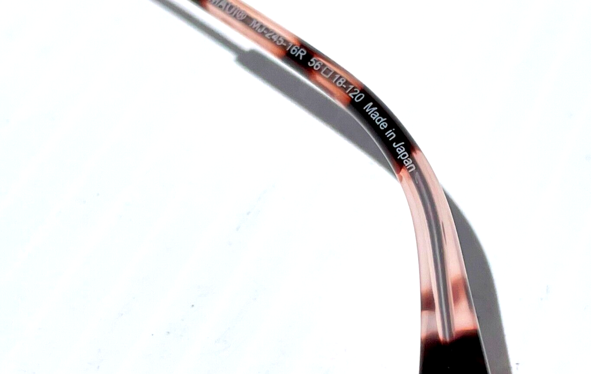 MAUI JIM Sunglasses BABY BEACH MJ-245-16R PINK Tort FRAMES ONLY 56-18-120 NEW Maui Jim BABY BEACH Rose Gold POLARIZED Sunrise Pink  main image 3