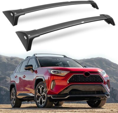 2pc Black Cross bars For Toyota RAV4 RAV-4 2019-2025 Accessories Roof ...