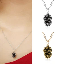 Womens Necklace Ladies Necklace Pine Nuts Plant Simple Fashion Popular Specimen