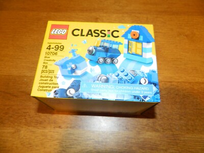 LEGO Classic Blue Creativity Box Building Toy - 55 Pieces 10706 NEW ...