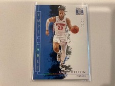 2019-20 Panini Impeccable Basketball Blake Griffin Silver Parallel 1/25 SP