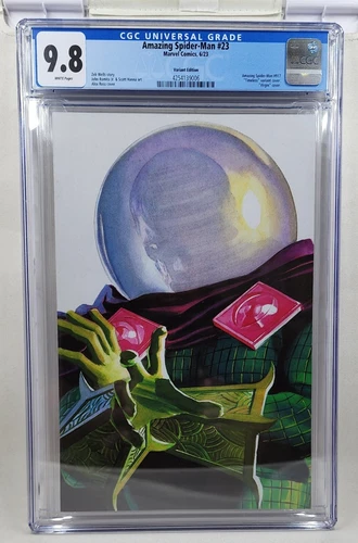 AMAZING SPIDER-MAN #23 CGC 9.8 Alex Ross Timeless Mysterio  Variant