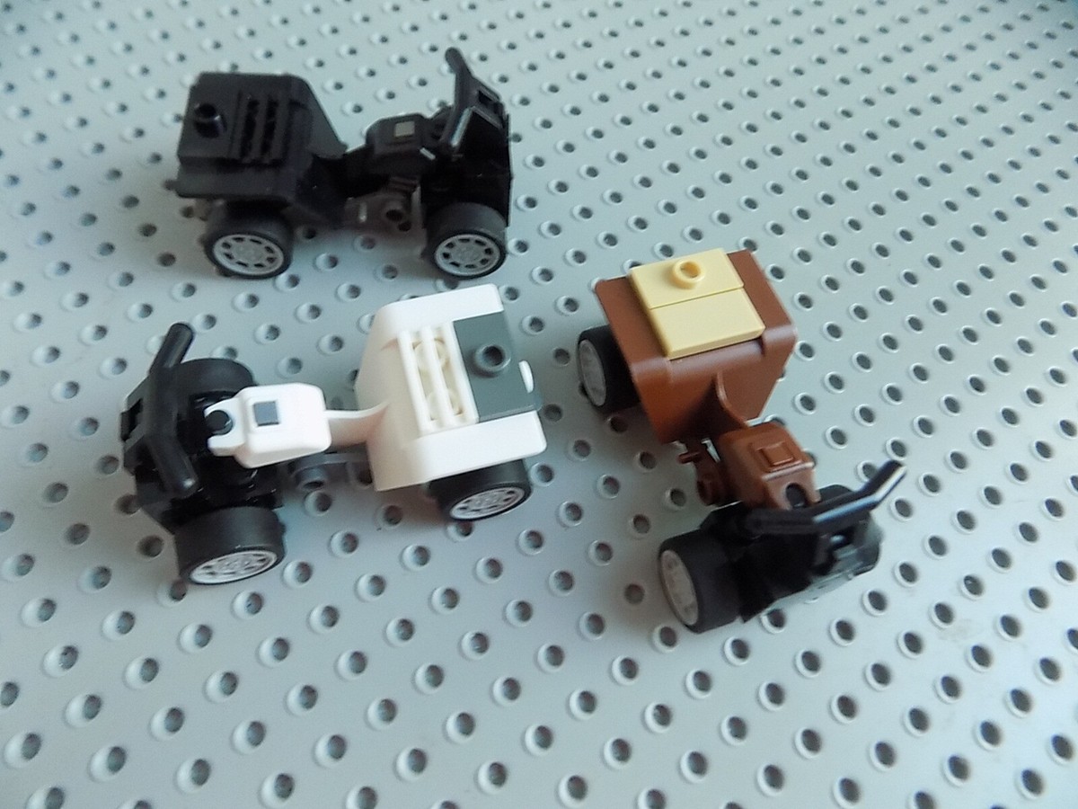 LEGO Minifigure ATV Wheeler Motorcycle Off Road pick your color - Main Image