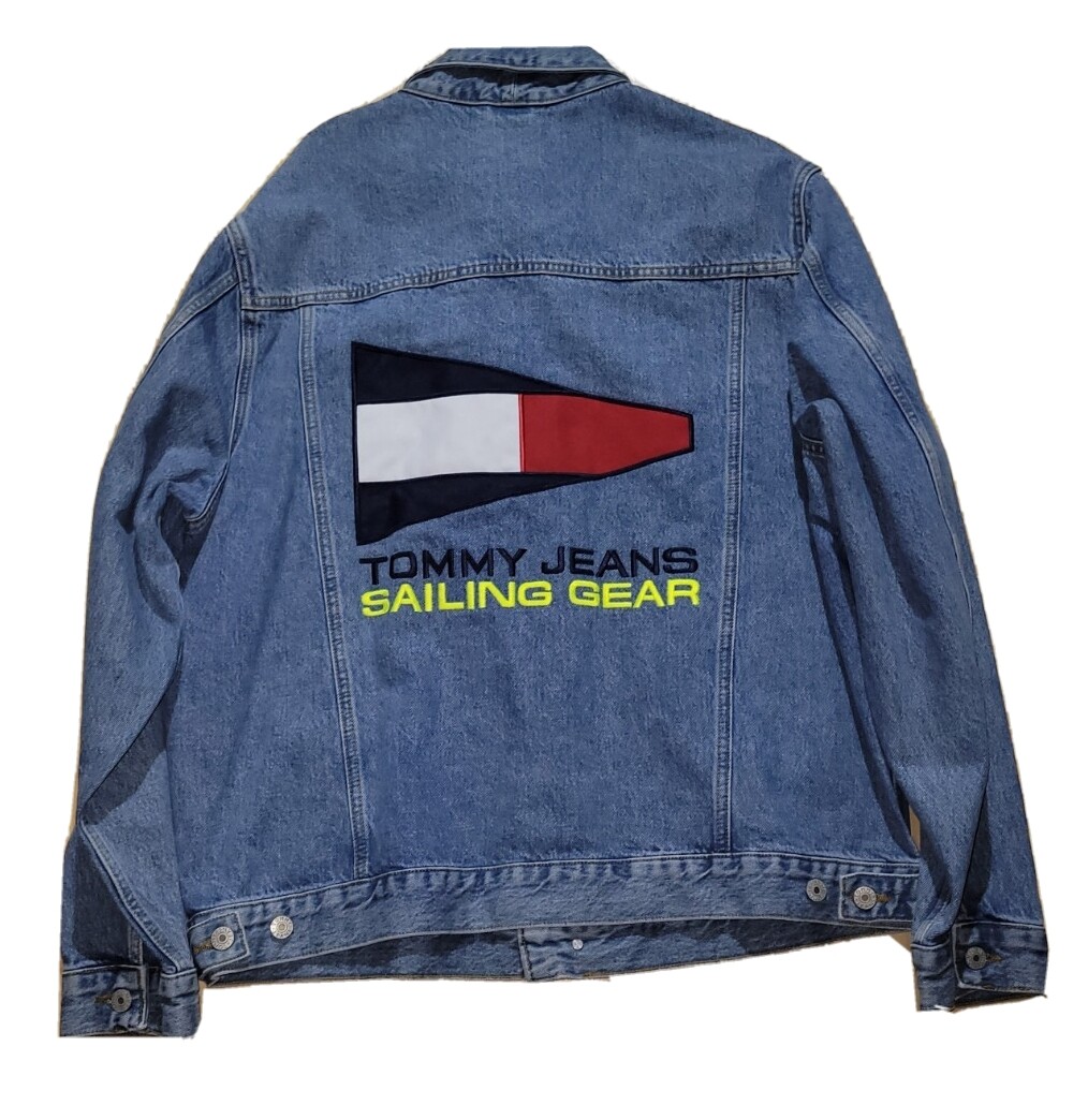 Mens Tommy Jeans Sailing Gear Denim Jacket XL | eBay Mens Tommy Jeans Sailing Gear Denim Jacket XL | eBay