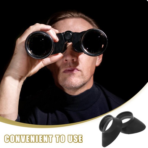 2 Pcs Microscope Goggles Binocular Eye Cups Replacement Eyepiece - Picture 3 of 12
