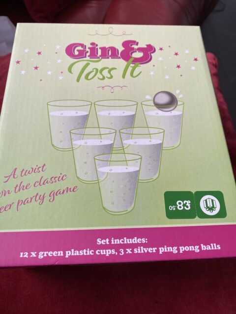Gin & Toss It Party Game B New