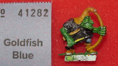 Games Workshop Citadel C12 Goblins Archers Bowmen Warhammer Barf Peabrain GW