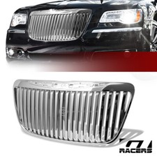 For 2011-2014 Chrysler 300300c Chrome Vertical Front Hood Bumper Grill Grille For 2011-2014 Chrysler 300300c Chrome Vertical Front Hood Bumper Grill Grille