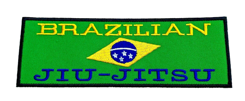 Jiu Jitsu Brésilien Patch Gardez Ondoyant Bjj Repasser Badge Grappling