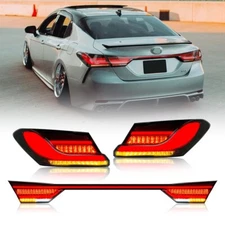 LED Tail Lights Center light For 2018-2024 Toyota Camry Sedan Taillight Assembly
