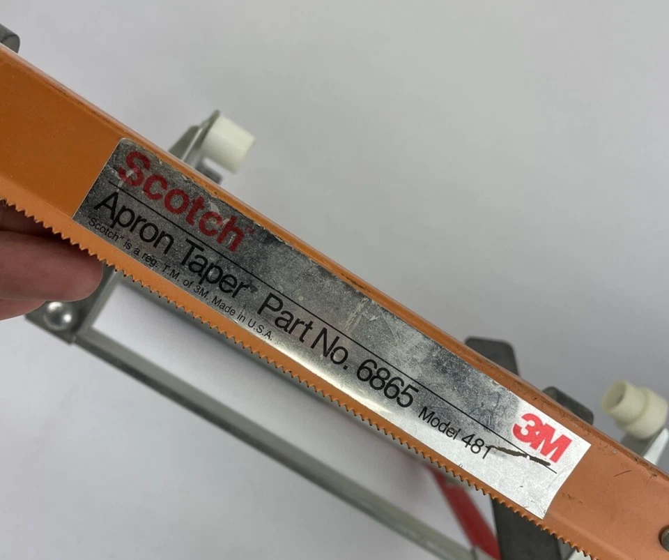 Scotch Apron Taper Part No. 6865, 18 in Model 481 - Made in the U.S.A. - Image 2 of 4