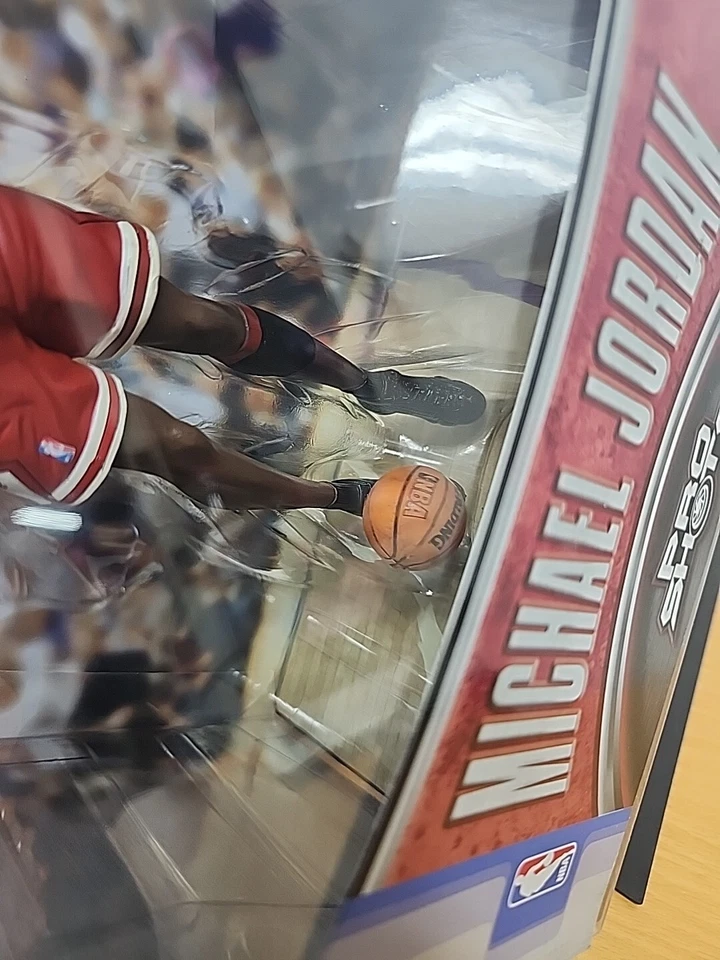 Pro Shots Upper Deck Michael Jordan NBA Finals 1998 Winning Last Shot Figure - Image 3 of 4