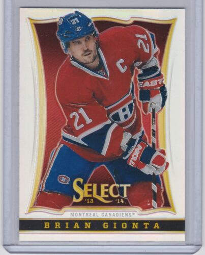 13-14 2013-14 SELECT BRIAN GIONTA PRIZM PARALLEL PANINI 19 MONTREAL CANADIENS - Picture 1 of 1