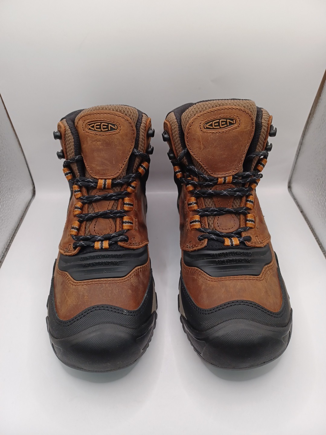 NUOVI stivali da trekking Keen da uomo Ridge Flex impermeabili punta morbida taglia 7 5 US