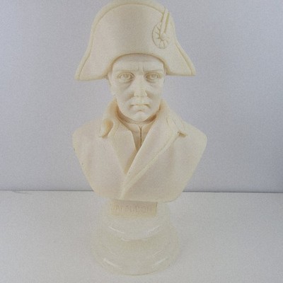 6'' Napoleon Bonaparte Bust Vintage Marble Base Figure