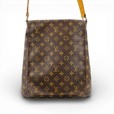 Borsa a tracolla originale Louis Vuitton Monogram Musette M51256 da donna KB834