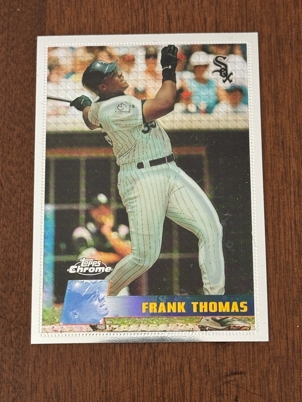 1996 Topps Chrome Frank Thomas #29 Chicago White Sox