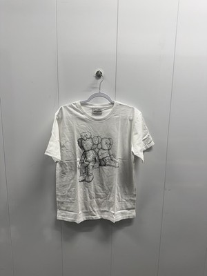KAWS Seeing/Watching Companion Canned T-Shirt Men s L White   No Can