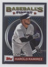 2020 Topps Finest Flashbacks Harold Ramirez #16 8x7