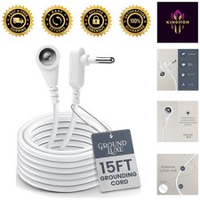 High-Quality 15ft Grounding Cable: Indoor and Outdoor Use for Health Benefits