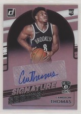 2021-22 Panini Donruss Signature Series Cameron Thomas #SS-CTH Auto 3u4