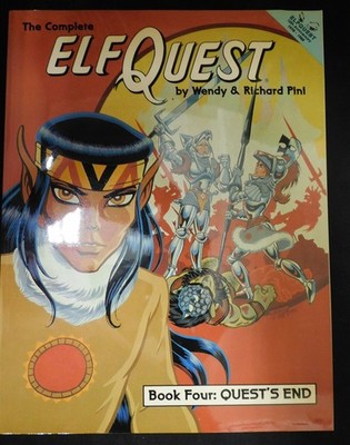 COMPLETE ELFQUEST 4 QUEST'S END WARP GN COMIC 1ST PRINT WENDI PINI 1989 VF/NM