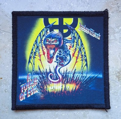 JUDAS PRIEST - A TOUCH OF EVIL -- PATCH / AUFNÄHER -- HEAVY METAL