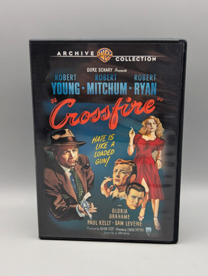 Crossfire - DVD - Warner Bros WB Archive Collection Crime Thriller 1947