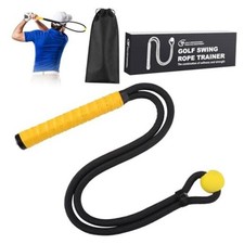 Golf Rope Swing Trainer, Durable Golf Swing Rope Training Aid with Swing Path