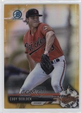 2017 Bowman Chrome Prospects Gold Refractor 25/50 Cody Sedlock #BCP90 0i1b